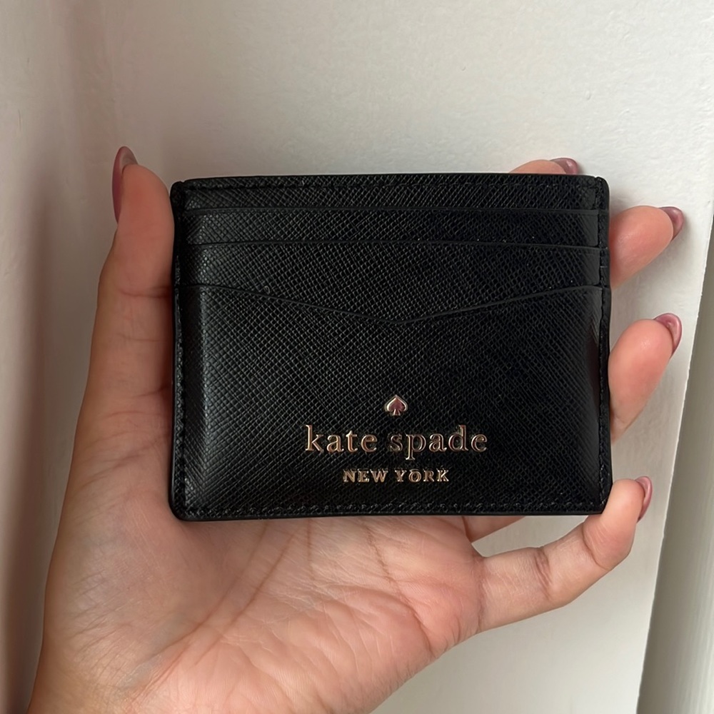 black Kate Spade wallet